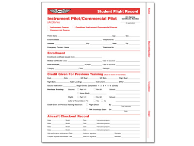 Student Flight Records: Instrument &amp; Commercial