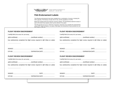Endorsement Labels (PDF)