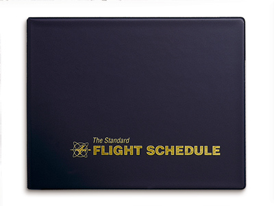 THE STANDARD&#174; Flight Schedule Binder