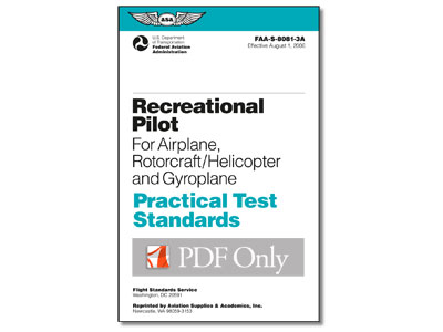PTS Download: Recreational Pilot (PDF)